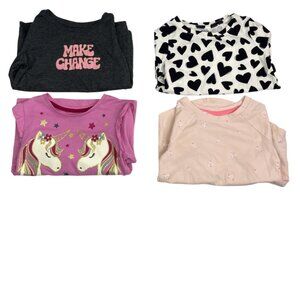 Girls Variety Tops Lots of 4 Size: 5